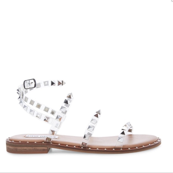 Madden Girl Shoes - Madden girl fairway clear stud sandal size 9.5